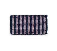 HAY Coco Stripe Wide doormat Lavender-navy