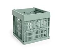 HAY Colour Crate Cube 29.5x29.5 cm Sage green