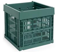 HAY - Colour Crate Cube Storage, Dark Green - Dark Green