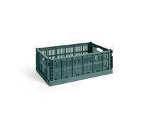 HAY - Colour Crate Large Storage, Dark Green - Dark Green
