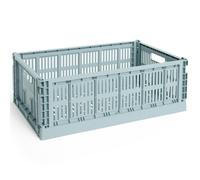 HAY - Colour Crate Large Storage, Dusty Blue - Dusty Blue