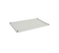 HAY - Colour Crate Plastic Large Lid, Grey - Grey