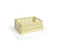 HAY Colour Crate M 26.5x34.5 cm Light yellow