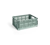HAY - Colour Crate Medium Storage, Sage Green - Sage Green