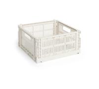 HAY - Colour Crate Medium Square Storage, Off-white - Off-White