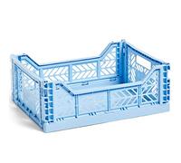 HAY Colour Crate M Transport Box Light Blue