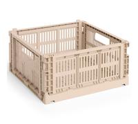 HAY - Colour Crate Medium Square Storage, Powder - Powder