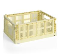 HAY - Colour Crate Medium Storage, Light Yellow - Light yellow