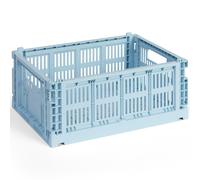 HAY - Colour Crate Medium Storage, Soft Blue - Soft Blue