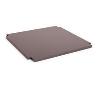 HAY - Colour Crate Metal Large Square Lid, Bordeaux - Bordeaux