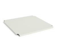 HAY - Colour Crate Metal Large Square Lid, Off-White - Off-White