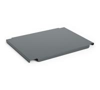 HAY - Colour Crate Metal Medium Lid, Charcoal - Charcoal