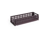 HAY Colour Crate Mini Oblong 13x34.5 cm Bordeaux