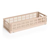 HAY - Colour Crate Mini Oblong Storage, Powder - Powder