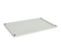 HAY - Colour Crate Plastic Large Lid, Grey - Grey