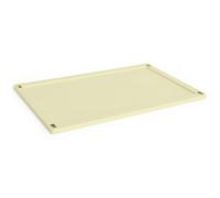HAY - Colour Crate Plastic Large Lid, Light Yellow - Light yellow