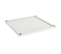 HAY - Colour Crate Plastic Large Square Lid, Off-White - Off-White