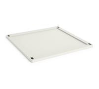 HAY - Colour Crate Plastic Medium Square / Cube Lid, Off-white - Offwhite