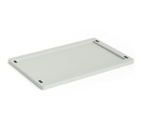 HAY - Colour Crate Plastic Small Lid, Grey - Grey