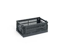 HAY - Colour Crate Small Storage, Charcoal - Charcoal