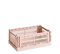 HAY - Colour Crate Storage Box S, 17x26,5 cm, Blush - Blush