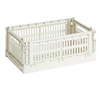 HAY - Colour Crate Storage Box S, 17x26,5 cm, Off-white - Offwhite