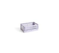 HAY Colour Crate Storage Box Small Lavender