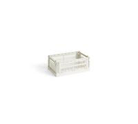 HAY Colour Crate Storage Box Small Off-White