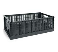 HAY - Colour Crate X-Large Storage, Charcoal - Charcoal
