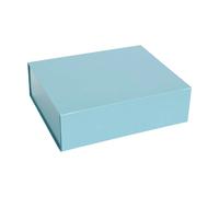 HAY Colour Storage L box with lid 34,5x41,5 cm Ocean blue