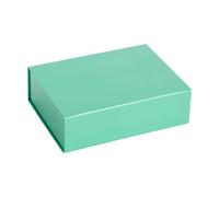 HAY Colour Storage XS box with lid 16,5x22,5 cm Emerald green