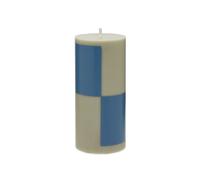 HAY Column Candle Small Grey/Blue One Size