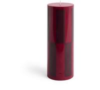 HAY - Column Pillar Candle Large, Wine - Bordeaux