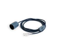 HAY Common Cable Set For Table Lamp Anthracite Blue