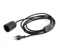 HAY Common Table lamp cord Ø4,5 cm Soft black