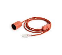 HAY Common Table lamp cord 2,4 m Rusty red