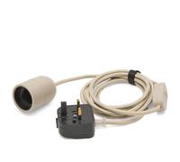 HAY Common Table Lamp Cord Set Beton Grey