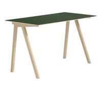 HAY - CPH 90 2.0 Desk, Water-based Lacquered Oak / Green - Green