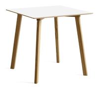 HAY - CPH Deux 210 2.0 Table 75x75 cm, Pearl White / Water-based Lacquered Oak - Pearl White