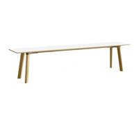 HAY - CPH Deux 215 2.0 Bench 200 cm, Pearl White / Water-based Lacquered Oak - Pearl White