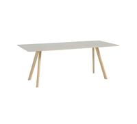 HAY CPH30 2.0 dining table 90x200 cm Off white linoleum-lacq. oak