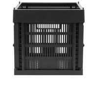 HAY Cube Recycled Colour Crate Charcoal