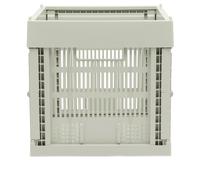 HAY Cube Recycled Colour Crate Grey