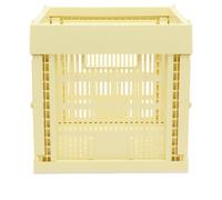 HAY Cube Recycled Colour Crate Light Yellow