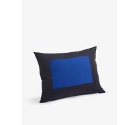 Hay Dark Blue Ram Rectangle Organic-cotton Cushion 60cm X 48cm