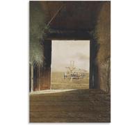Hay Day Poster by Andrew Wyeth Wall Art Andrew Wyeth Prints Retro Andrew Wyeth Painting Canvas for Living Room Decor Picture 40x65cmx1 No Frame