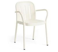 HAY Deville Chair With Armrests Cream White