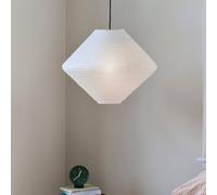 HAY Diamond lampshade, Ø60 cm, white, paper/bamboo