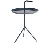 HAY - DLM Table Ø38 cm, Deep Blue High Gloss - Deep Blue High Gloss