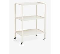 Hay Eggshell Three-tier Coated-steel Trolley